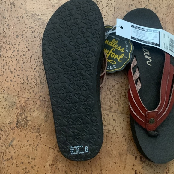 Cobian vegan leather thong sandals - Picture 4 of 5